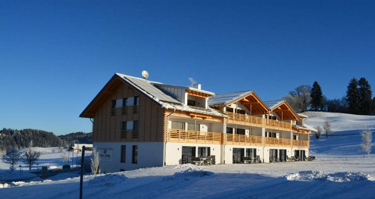 Chalet Alpenrose 134qm am Golfplatz Oberstaufen Exterior foto