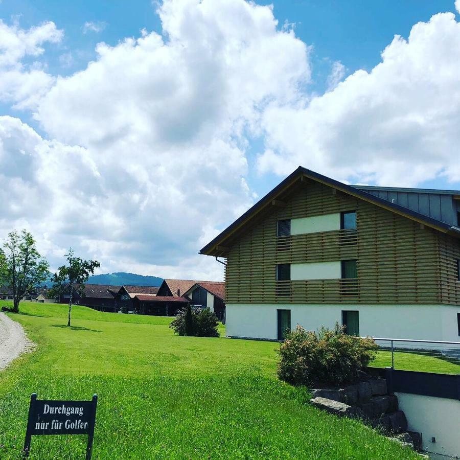 Chalet Alpenrose 134qm am Golfplatz Oberstaufen Exterior foto