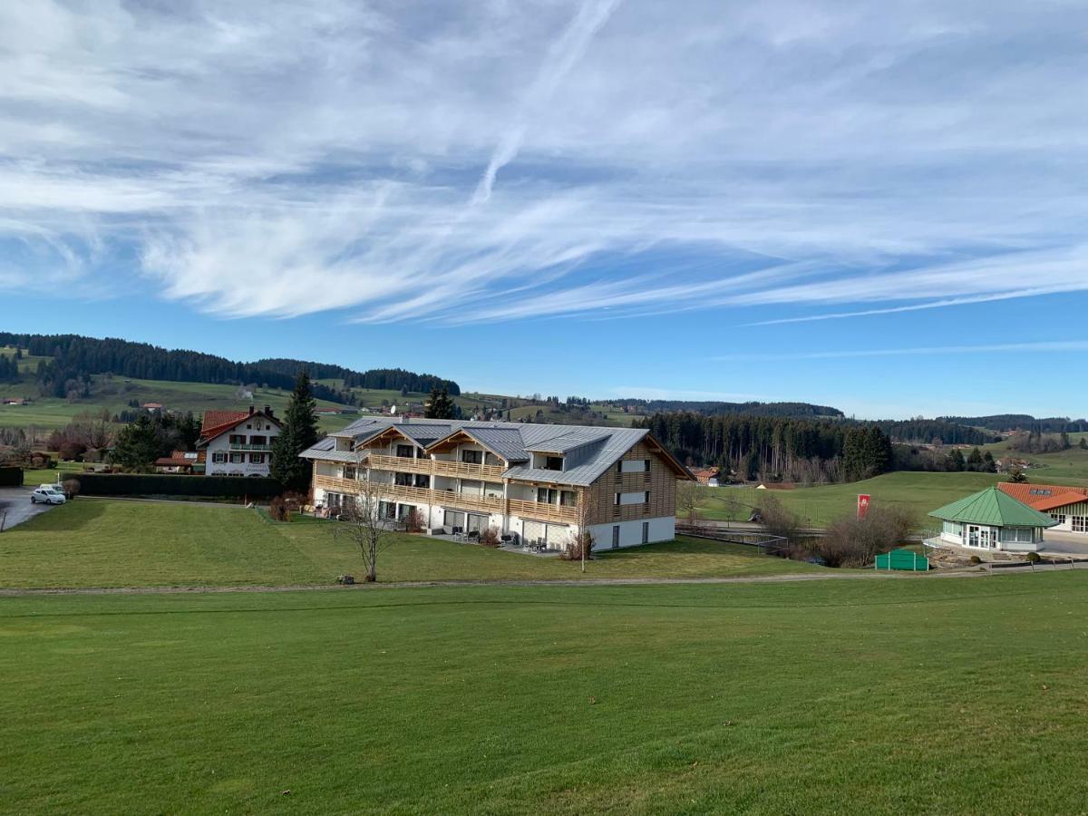 Chalet Alpenrose 134qm am Golfplatz Oberstaufen Exterior foto