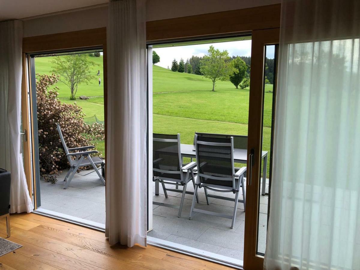 Chalet Alpenrose 134qm am Golfplatz Oberstaufen Exterior foto